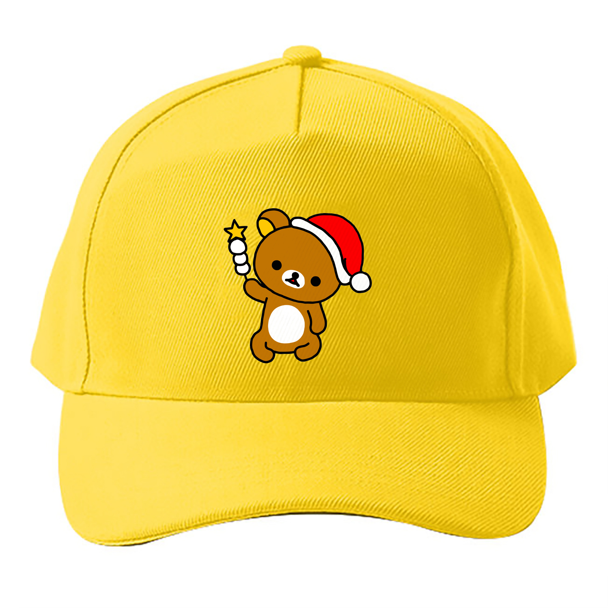 （画像用） リラックマ リラックマ キイロイトリ Rilakkuma Korilakkuma Kiiroitori ベースボールキャップ 綿100％ 男女兼用 帽子 スポーツ
